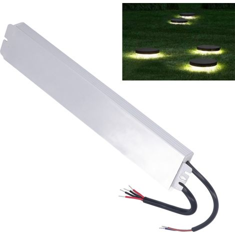 Alimentation LED étanche 240 W entrée d'alimentation extérieure 180-264 V CA sortie à tension constante 24 V CC (1/5)