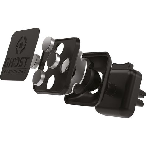 Support magnétique téléphone Ghost Plus noir (1/3)