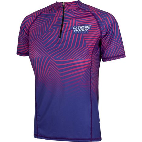 Caleidoscope Damen-Laufshirt L Türkis