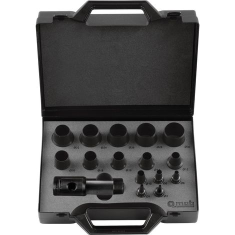Coffret de découpoirs Ø 3 à 30 mm – Coupe joints multi-matériaux – Acier Haute Résistance – MOB (1/5)