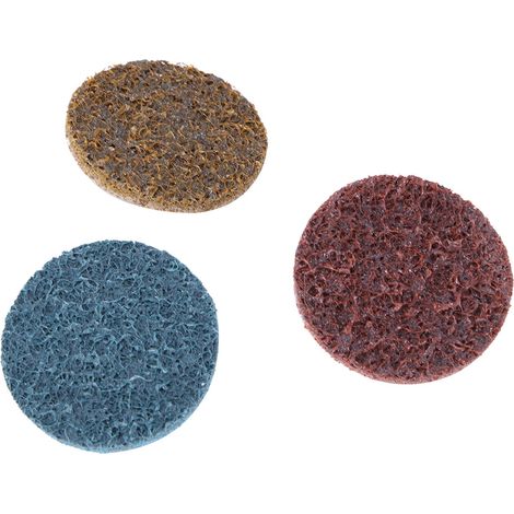 Kit de disques de ponçage abrasifs en nylon spiralé poli, outils pour le traitement des métaux (1/5)
