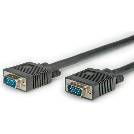 VALUE 11.99.5257 câble VGA VGA (D-Sub) Noir