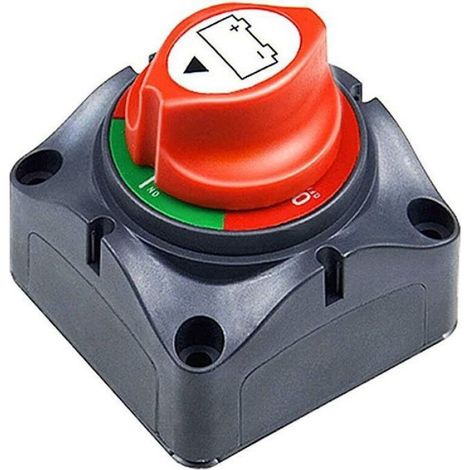 Coupe Circuit de Batterie 12V - 48V Interrupteur Isolateur de Batterie, Interrupteur de Déconnexion de Batterie étanche 275A (1/5)
