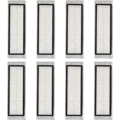 Lot de 8 filtres HEPA de rechange pour Xiaomi Roborock S5 S50 S51 S55 S6 S6 MAXV S5 MAX T6 T7 S4 Max S4 E5 (1/4)