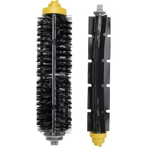 2 articles rouleaux principaux, pour iRobot Roomba série 600 et 700. Brosse pour iRobot Roomba multifonction en poils et silicone (1/5)