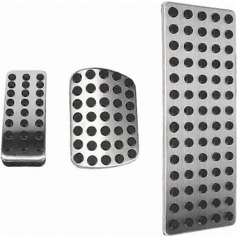 Kit de pédale de frein en acier inoxydable haut de gamme - Pédale de voiture antidérapante - Compatible avec les accessoires d'amélioration intérieure des modèles AB, CLA et GLA (1/5)