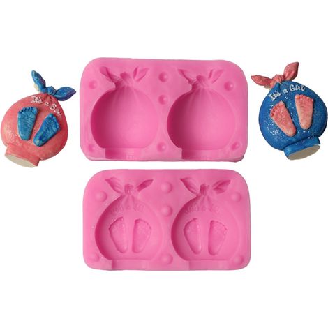 Moule en Silicone pour Gâteau DIY - Décoration Pâtisserie Enfant (1/5)