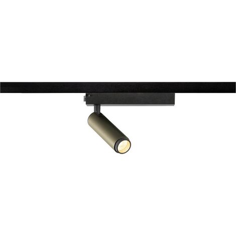Spot ferroviaire Grip S noir-bronze 1 phase 3000K - 1008398