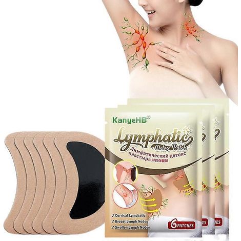 Patchs pour nodules lymphatiques (1 à 3 unités) : drainage, massage, élimination des kystes, réduction du gonflement du cou, amélioration de la circulation sanguine, détoxification lymphatique. (1/5)