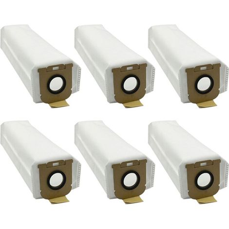 6 pezzi per robot aspirapolvere Z10 Station sacco polvere ricambio pezzi sacco polvere non tessuto (1/5)