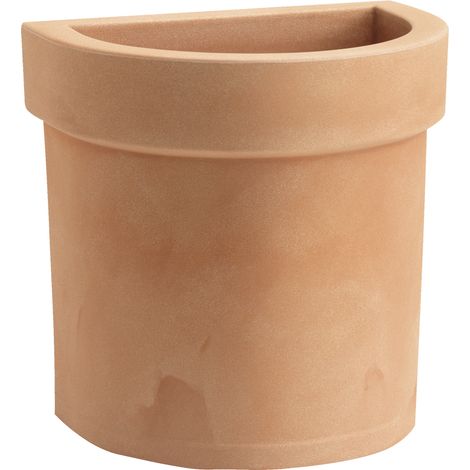 Vaso a parete resina THEMIS cm. 40 ANTICATO