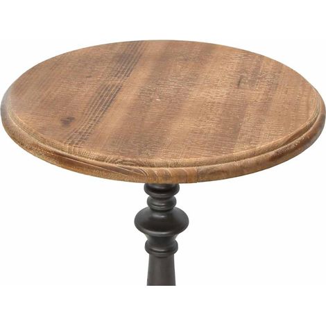 Maison Exclusive - Tavolino da Salotto in Massello di Abete 40x64cm Marrone (1/5)
