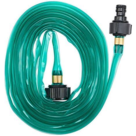 Garden Hose, Flat Irrigation System, Length 4.5 m, Uniform Watering, Ready for Connection, Green (1/5)