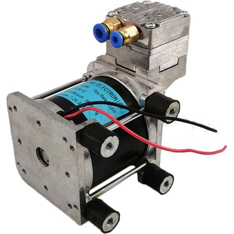 Micro pompe à air DC 24V, pompe à pression négative, RYX-20L, pompe à vide sans huile, petite pompe électrique 20L/MIN -80Kpa 30W G1/8 (1/5)