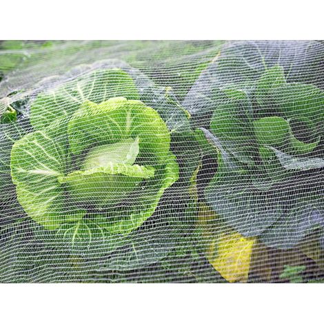 Filet à insectes en polyéthylène pour verger de légumes et filet à oiseaux tout nouveau matériau filet à insectes-blanc, 310m, 1pc (1/4)