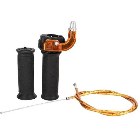 0,9" 3-stufiges, gedrosseltes Drehgaszug-Set für 47ccm und 49ccm Minibikes und Dirtbikes (1/4)
