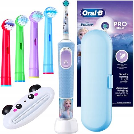 Oral-B Vitality Pro D103 Gefrorenes elektrisches Zahnbürsten-Set für Kinder