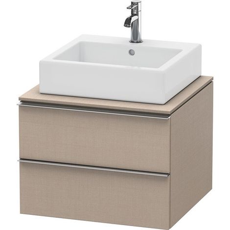 Meuble sous-vasque HAPPY D.2 550x600x440mm lin