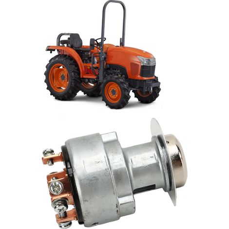 Zündschalter 183827, Anlasserschalter für Kubota-Motoren D722, D902, D1005, D1105, D1305, V1205 und V1505 (1/5)