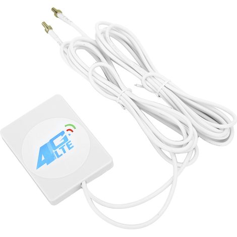 Routeur/modem 3G/4G LTE 2M avec amplificateur d'antenne 28 dBi et connecteur adaptateur d'antenne externe CRC9