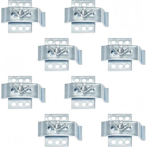 10 Pack Undermount Sink Brackets - Undermount Mounting Clips (Bathroom (1/5)