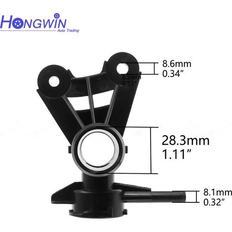 Convient pour la bride du boîtier de col de radiateur Toyota 16502-23010 (1/3)