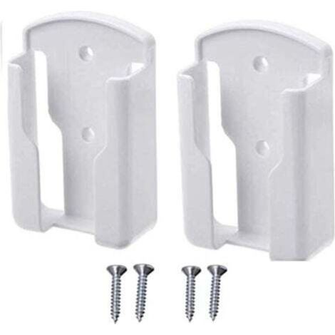 Set of 2 wall mounts for TV and air conditioning remote control