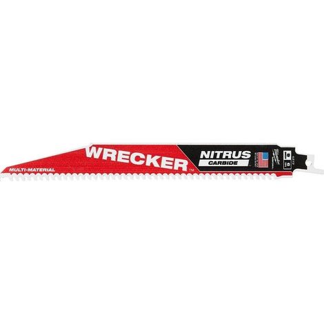 Milwaukee WRECKER NITRUS lama per sega a sciabola 300mm
