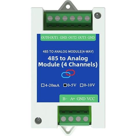 RS485-Signalerfassungsmodul 2/4 Kanäle 4-20mA (2-Wege 4-20mA) (1/5)