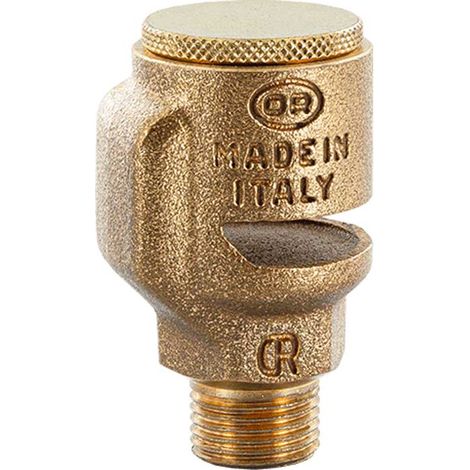 VALVOLA DI ASPIRAZIONE ANTISIFONE E ANTIVUOTO IN BRONZO 1/2"