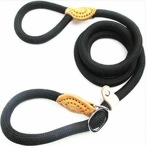 1.5m Nylon Dog Leash, Black Rope Dog Leash, Pet Leash, Dog Pet Leash (1/5)