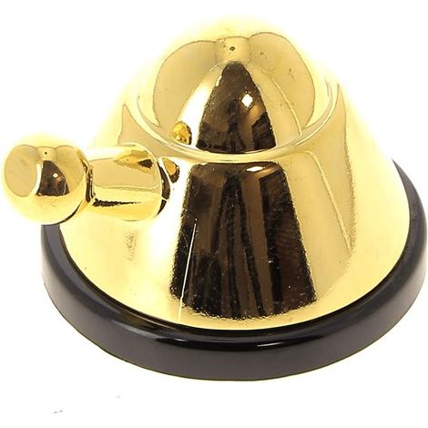 Knopf gold und schwarz 3h, 76x6833 für Kochfeld sauter