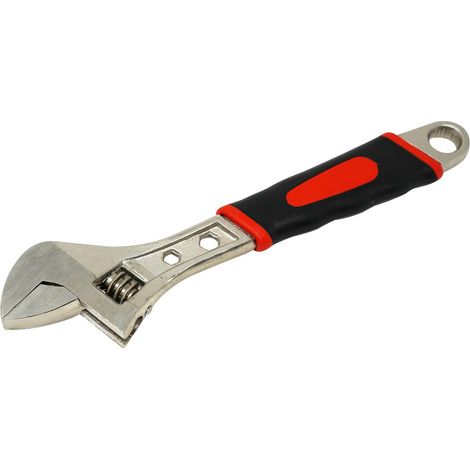 Dapetz ® Adjustable Wrench Tool 12" Wide Jaw Adjustable Shifter Spanner with Soft Non-Slip Grip Metric (12-inch/300mm) with Max Opening Capacity of 30mm (1/5)