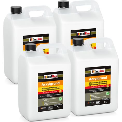 IsolBau Acryl-Tiefengrundierung Acrylgrund 20 L (1/5)