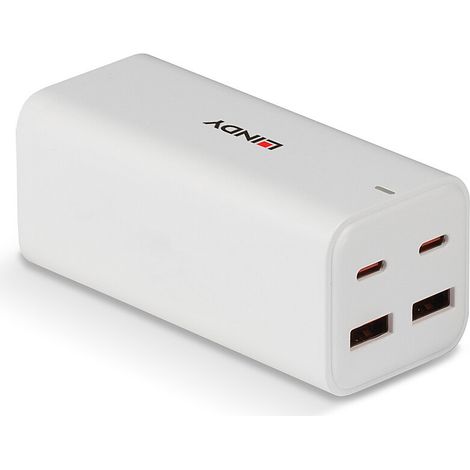 Lindy 73441 caricatore Universal Universal White Current Alternate Fast Charging Indoors