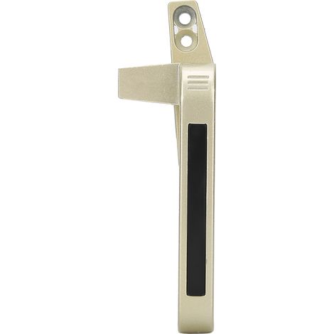 Poignées de fenêtre en alliage d'aluminium, poignées de fenêtre à ouverture extérieure, poignées de porte et fenêtre à battants renforcées en forme de sept à un seul point, serrures, poignées droites (1/5)