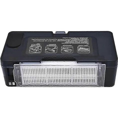 Réservoir d'eau et bac à poussière 2 en 1 de remplacement pour les modèles d'aspirateur robot laveur 2S/3C/V2/V3/XMSTJQR2S STYTJ02YM (1/4)