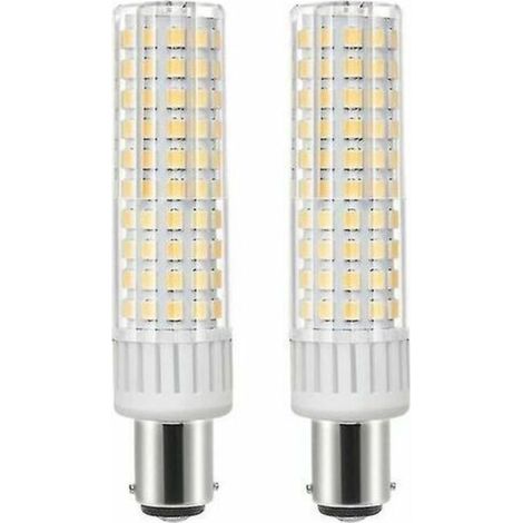 Ampoule LED B15d 10.5W Équivalent 100W Halogène 1250 Lumens Blanc Chaud Culot B15d Éclairage Intérieur (1/4)