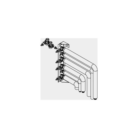 Montagehilfe AP nach links 2C - ZK06226 von Viessmann