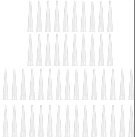 pointes de cartouche en silicone - Embouts Buses pour mastic adhésif et pistolet (1/5)