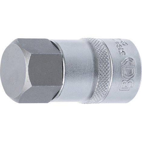 Clé à douille bgs 5184-H24 hexagonal 12.5 mm longueur 55 mm (1/2)