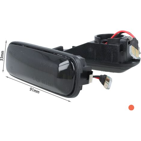 Kit Freccia Laterale a Led Side Marker Dinamica Lente Fume Honda Civic Ballade Hatchback Sedan 1995-1999 (1/3)