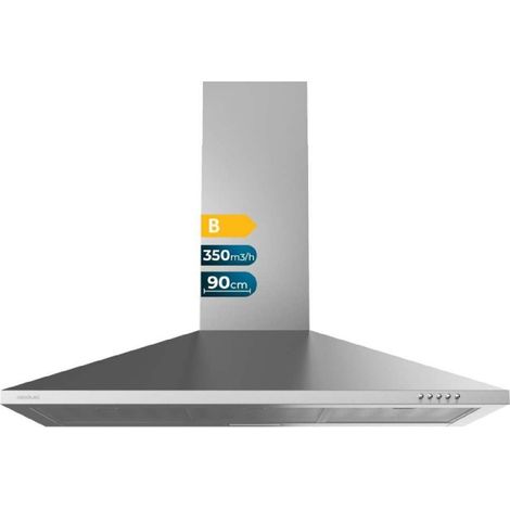 Cecotec Campana pirámide Bolero Flux PM 903500 Inox B (1/5)