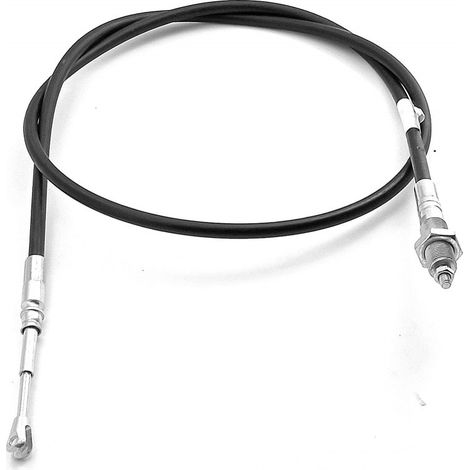 Cable de control del distribuidor hidráulico - Sistema Indemar, L-1700 mm, (horquilla) (1/3)