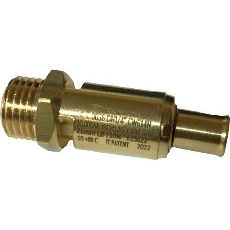 4101064 Soupape de sécurité pour air comprimé 1 pc(s) (1/3)