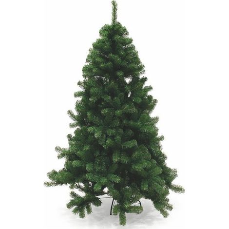 Petit sapin de Noël vert avec structure imbriquée du sol et croix de base tirol supérieur h180 cm - 627 rami