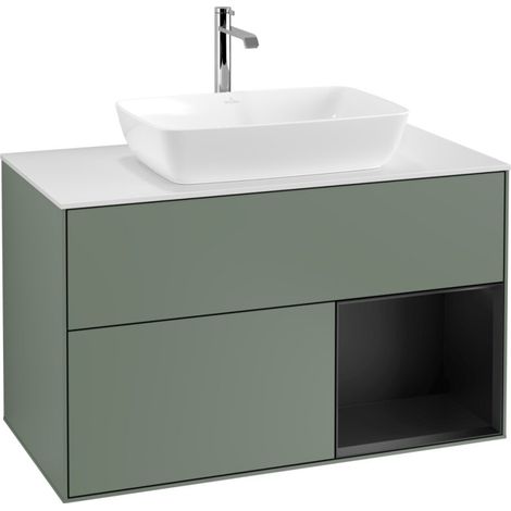 Villeroy & Boch F781PDGM Meuble sous-vasque Finion F78 (1/2)