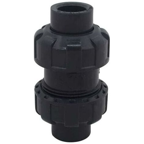 Clapet anti retour a boule 20 25 32 40 50 63mm clapet piscine clapet antiretour anti refoulement pvc vanne soupape anti retour (Diamètre intérieur 32mm) (1/4)