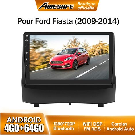 AWESAFE Autoradio Android 13 pour Ford Fiasta (2009-2014) 4Go+64Go avec 9'' écran Tactile Carplay Android Auto GPS Bluetooth FM (1/5)