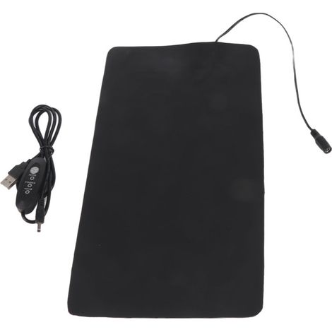 Beyamis Tapis chauffant pour semis, réglage de température à 3 niveaux, en cuir PU, pour plantes hydroponiques d'intérieur, type 3318 (33 x 18 cm / 12,99 x 7,09 pouces) (1/5)